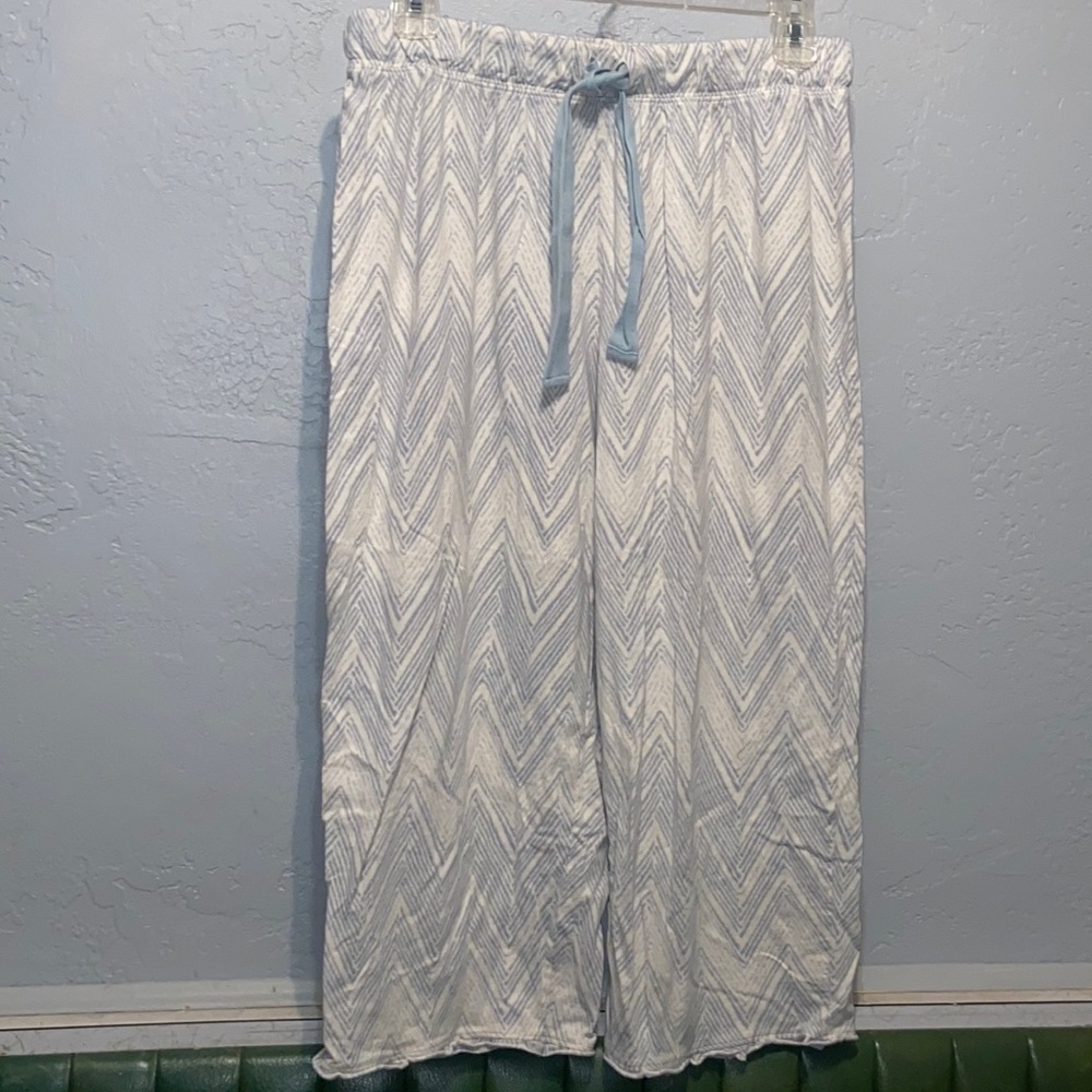Sleep Sense Chevron Sleep Pants PJ Bottoms Size Small